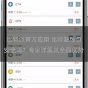 比特派官方应用 比特派钱包安全吗？专家详解其全面优势