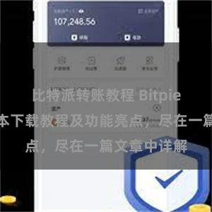 比特派转账教程 Bitpie钱包最新版本下载教程及功能亮点，尽在一篇文章中详解