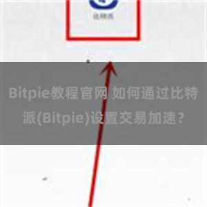 Bitpie教程官网 如何通过比特派(Bitpie)设置交易加速？