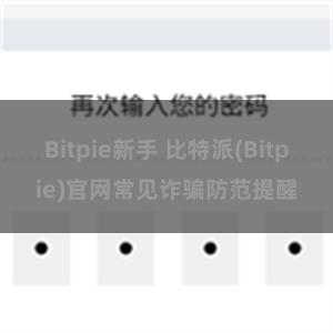 Bitpie新手 比特派(Bitpie)官网常见诈骗防范提醒