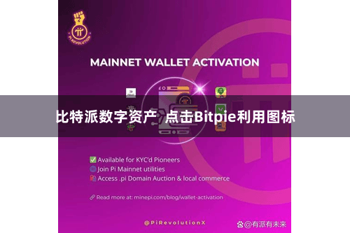 比特派数字资产  点击Bitpie利用图标