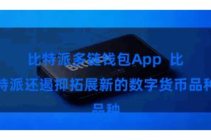 比特派多链钱包App  比特派还遏抑拓展新的数字货币品种