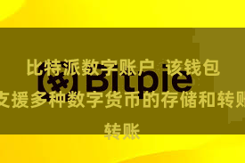 比特派数字账户  该钱包支援多种数字货币的存储和转账