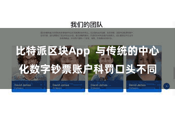 比特派区块App  与传统的中心化数字钞票账户科罚口头不同